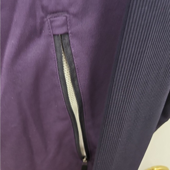 Elevate Men's Purple Windbreaker Jacket - Picture 5 of 7